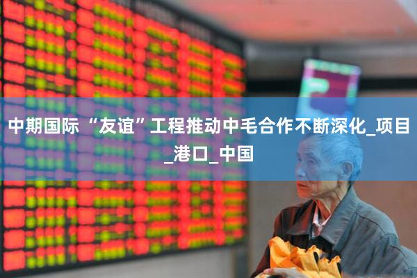 中期国际 “友谊”工程推动中毛合作不断深化_项目_港口_中国