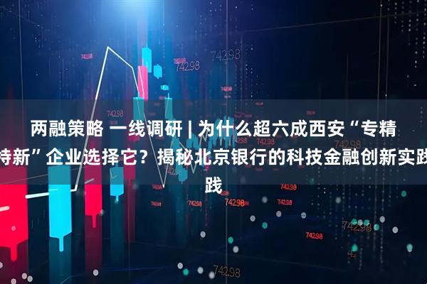 两融策略 一线调研 | 为什么超六成西安“专精特新”企业选择它？揭秘北京银行的科技金融创新实践
